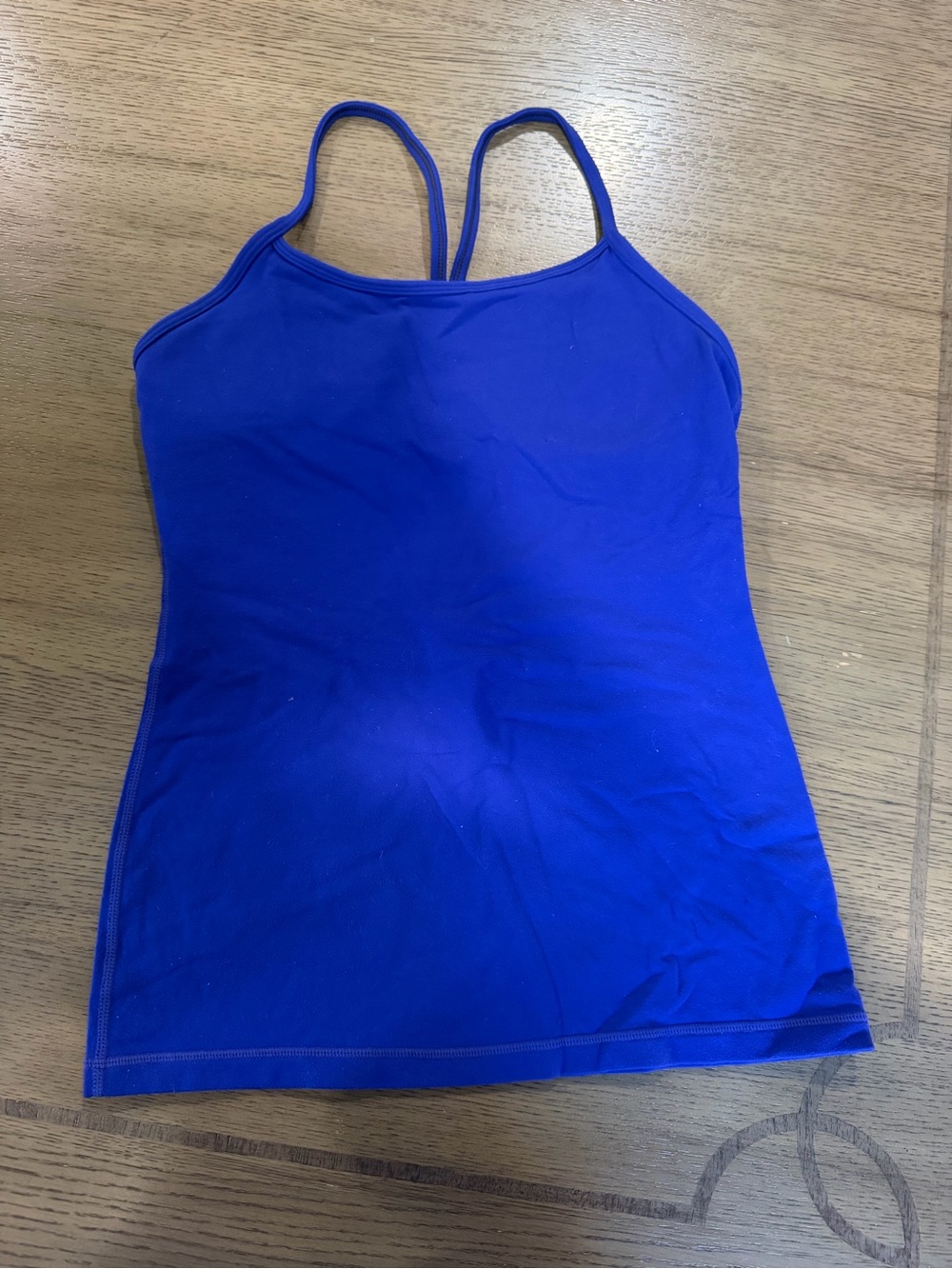 lululemon athletica Women's Royal Blue Strappy Tank - Picture 3 of 5